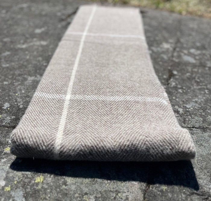 Heimdall Norway - Finse - Brown - 100% Pure New Wool - Blanket