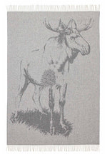 Load image into Gallery viewer, HEIMDALL NORWAY PLEDD - MOOSE - 100% PURE NEW WOOL - Light Grey
