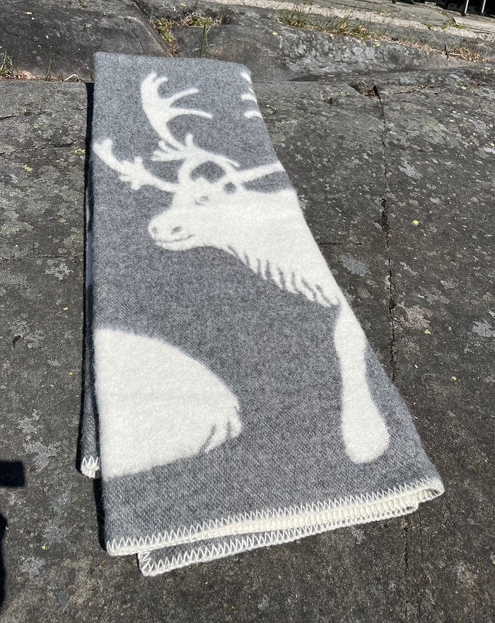 Heimdall Norway - Reindeer Blanket - Grey
