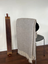 Load image into Gallery viewer, Heimdall Norway - Hårteigen - Beige - 100% Pure New Wool - Blanket
