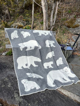 Load image into Gallery viewer, Heimdall Norway - Polarbear Blanket - Grey
